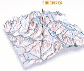 3d view of Chuspirca