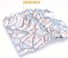 3d view of Siese Chico