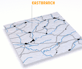 3d view of East Branch