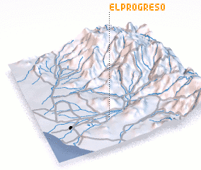 3d view of El Progreso