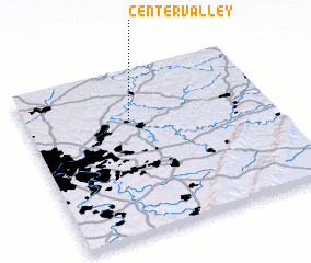 3d view of Center Valley