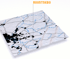 3d view of Mount Nebo