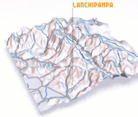 3d view of Lanchipampa