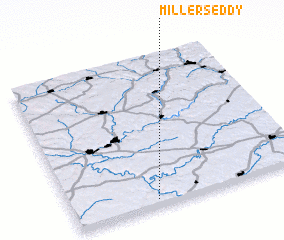 3d view of Millers Eddy