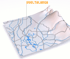 3d view of Vuelta Larga