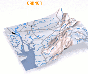 3d view of Carmen