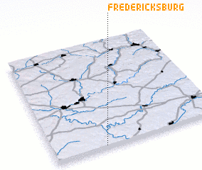 3d view of Fredericksburg