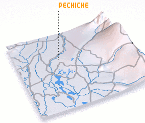 3d view of Pechiche