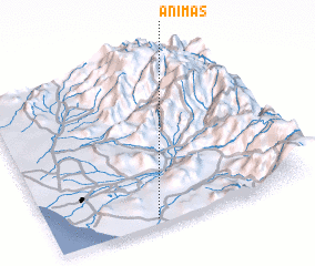 3d view of Ánimas