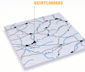 3d view of Egypt Corners