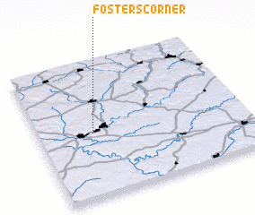 3d view of Fosters Corner