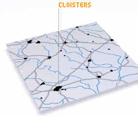 3d view of Cloisters