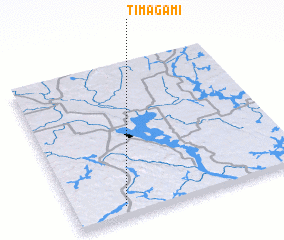 3d view of Timagami