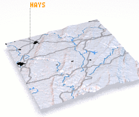 3d view of Hays