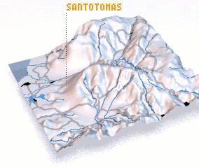 3d view of Santo Tomás