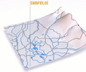 3d view of San Félix