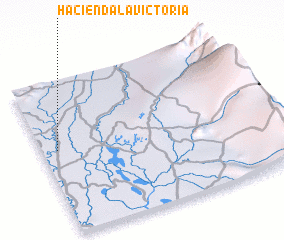 3d view of Hacienda La Victoria