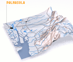 3d view of Palma Sola