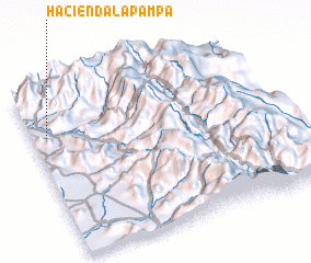 3d view of Hacienda La Pampa