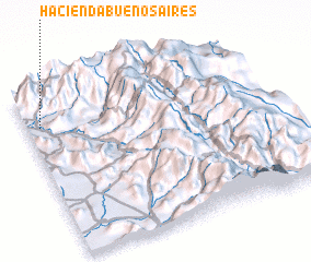 3d view of Hacienda Buenos Aires