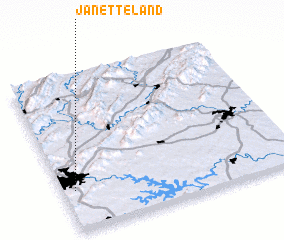 3d view of Janette Land