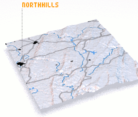 3d view of North Hills
