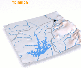 3d view of Trinidad