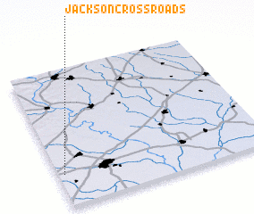 3d view of Jackson Crossroads