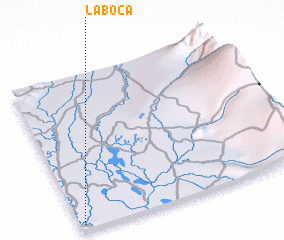 3d view of La Boca