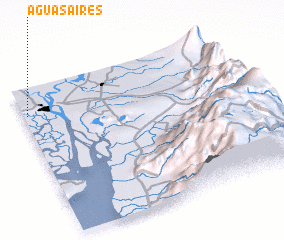 3d view of Aguas Aires