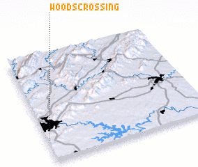 3d view of Woods Crossing