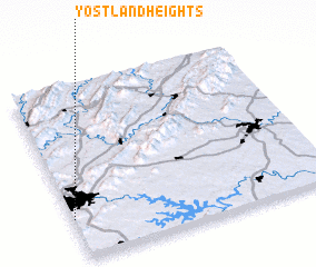3d view of Yostland Heights