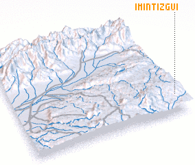 3d view of Imi nʼTizgui