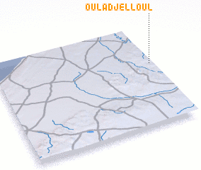 3d view of Oulad Jelloul