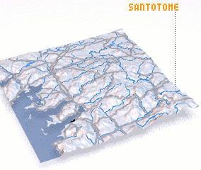 3d view of Santo Tomé