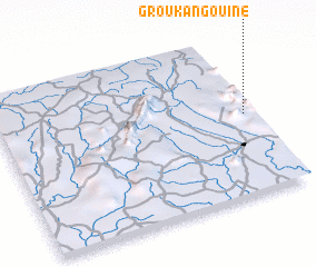 3d view of Groukangouiné