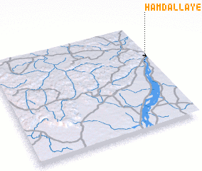 3d view of Hamdallaye