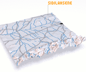 3d view of Sidi Lahsene