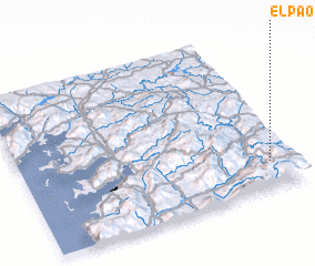 3d view of El Pao