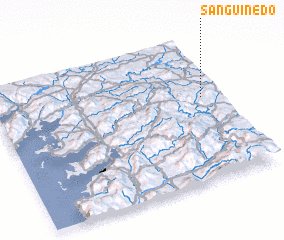 3d view of Sanguiñedo