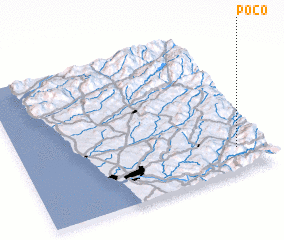 3d view of Poço