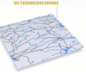 3d view of Kilteevan Cross Roads