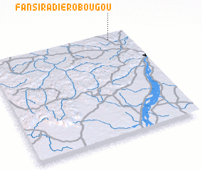 3d view of Fansira Diérobougou