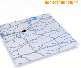 3d view of Hackstown Bridge