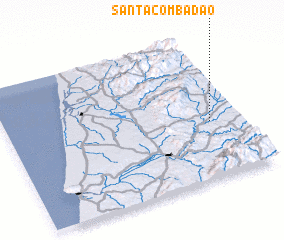 3d view of Santa Comba Dão