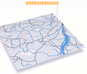 3d view of Diénéguébougou