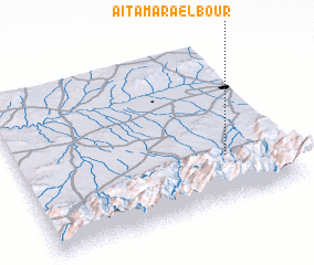 3d view of Aït Amara el Bour