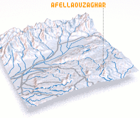 3d view of Afella Ouzaghar