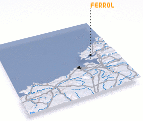 3d view of Ferrol