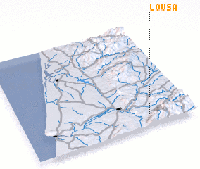 3d view of Lousã